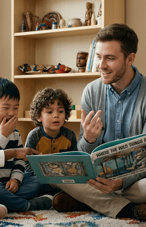 Kontakt z native speakerem - sposób na oswajanie dzieci z językiem i odmienną kulturą od najmłodszych lat